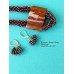 Garnet Splendor Necklace and Earrings 